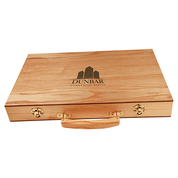 Wooden Backgammon Set with Free Engraving