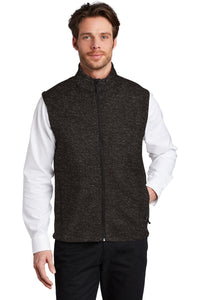 F236  Port Authority ® Sweater Fleece Vest