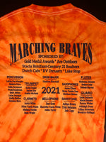 Marching Braves Show Shirt - Above the Clouds 2021
