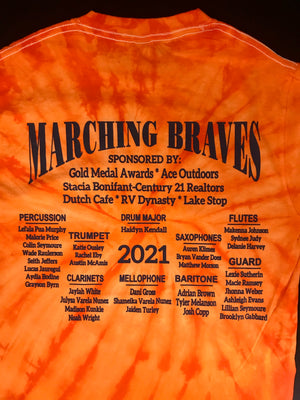 Marching Braves Show Shirt - Above the Clouds 2021