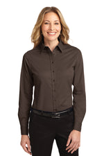 L608-3 Port Authority® Ladies Long Sleeve Easy Care Shirt