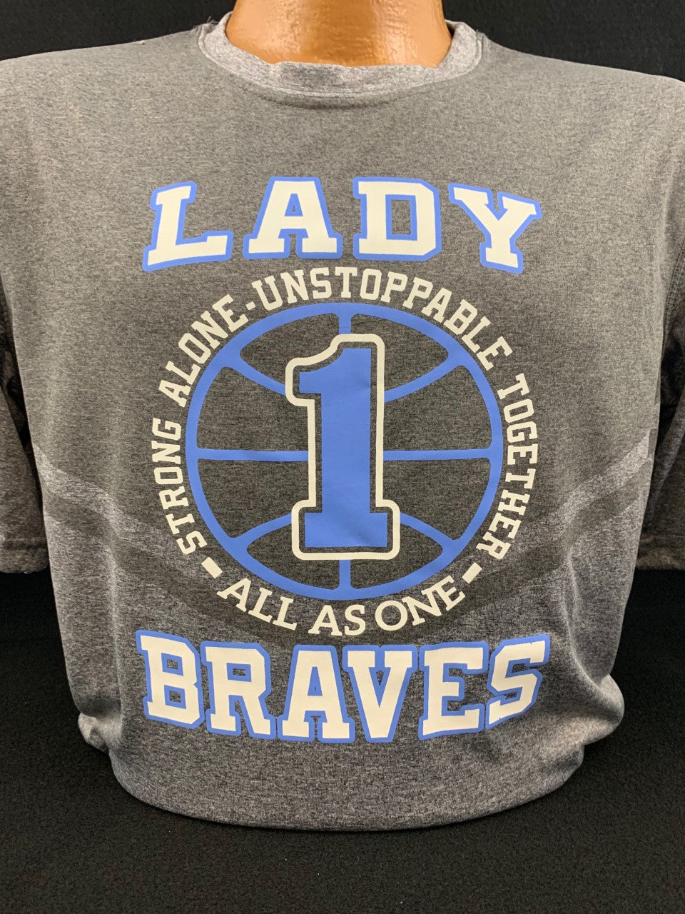 Holloway Dry Excel Lady Braves Team Shirt