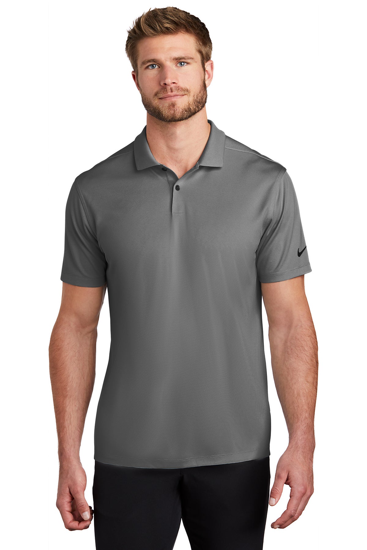 NKBV6041  Nike Dry Victory Textured Polo