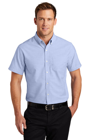 S659 Port Authority® Short Sleeve SuperPro™ Oxford Shirt
