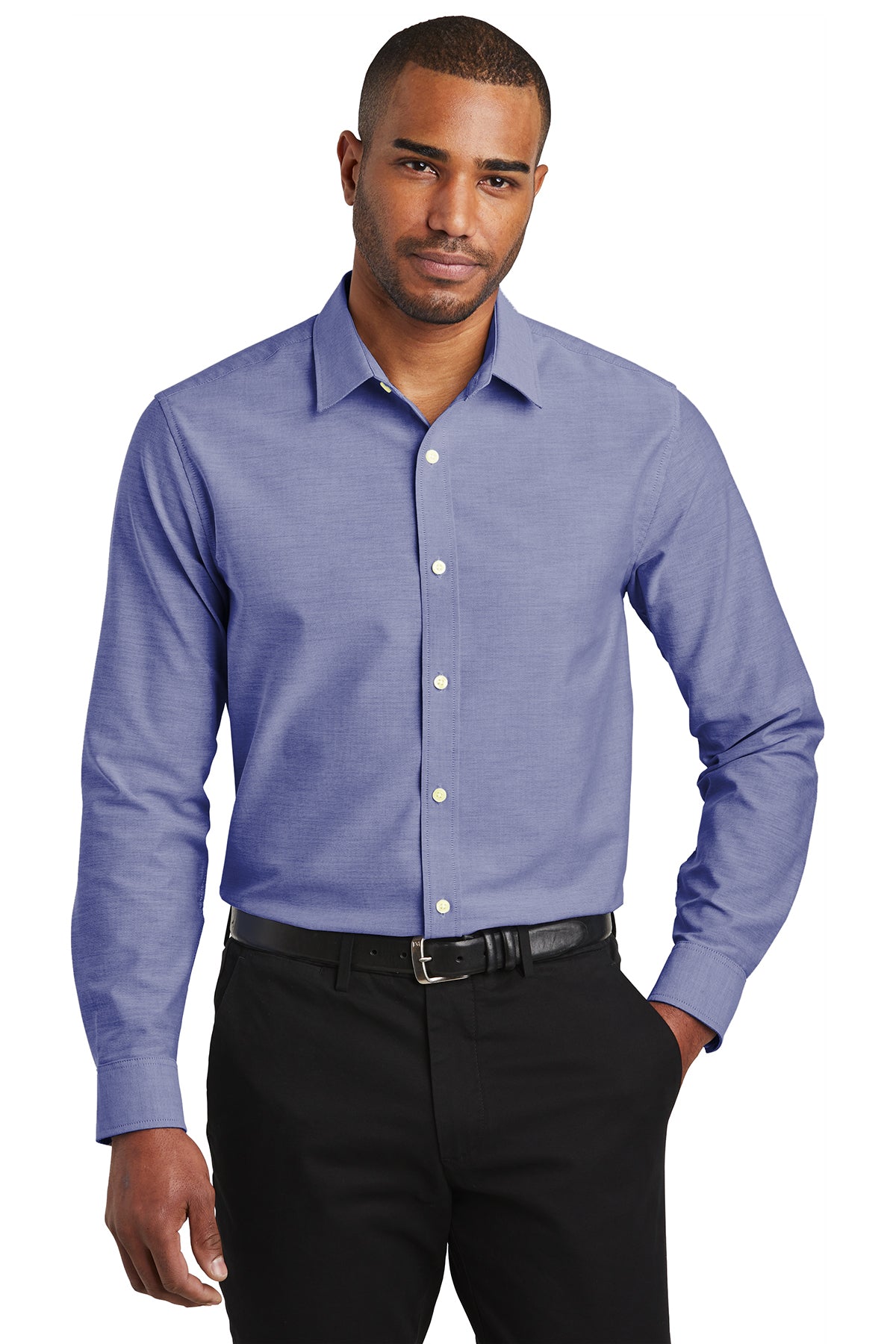 S661 Port Authority ® Slim Fit SuperPro ™ Oxford Shirt