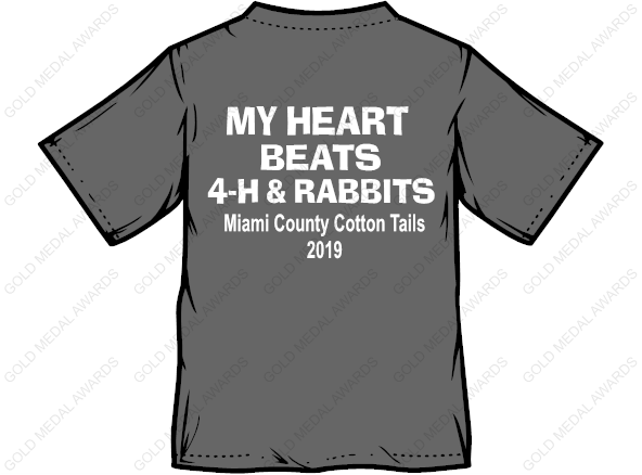 Miami County Cottontails 2019 T-shirt