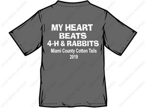 Miami County Cottontails 2019 T-shirt