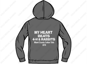 Miami County 4-H Cottontails Hoodie