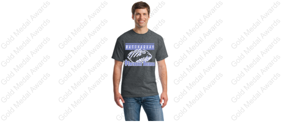 MHS Unfinished Business Football Design T-shirt