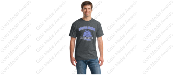 MHS Unfinished Business Football Player Design T-shirt