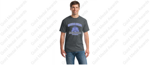 MHS Unfinished Business Football Player Design T-shirt