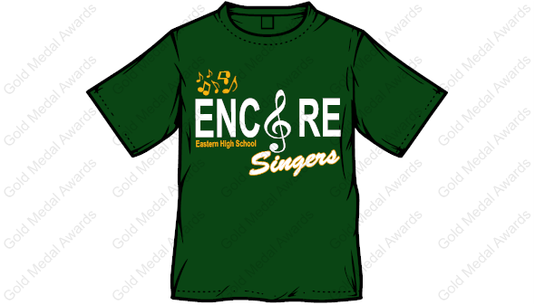 Eastern Encore Choir T-shirts