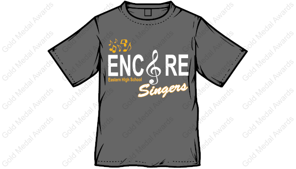 Eastern Encore Choir T-shirts