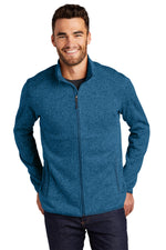 F232  Port Authority® Sweater Fleece Jacket