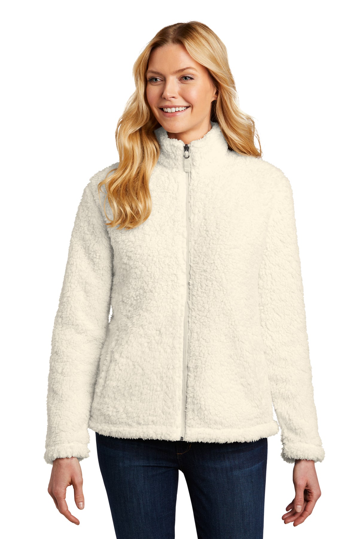 Port Authority Ladies Sweater Fleece Vest L236 XS Grey Heather at   Women's Coats Shop