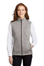 L236  Port Authority ® Ladies Sweater Fleece Vest