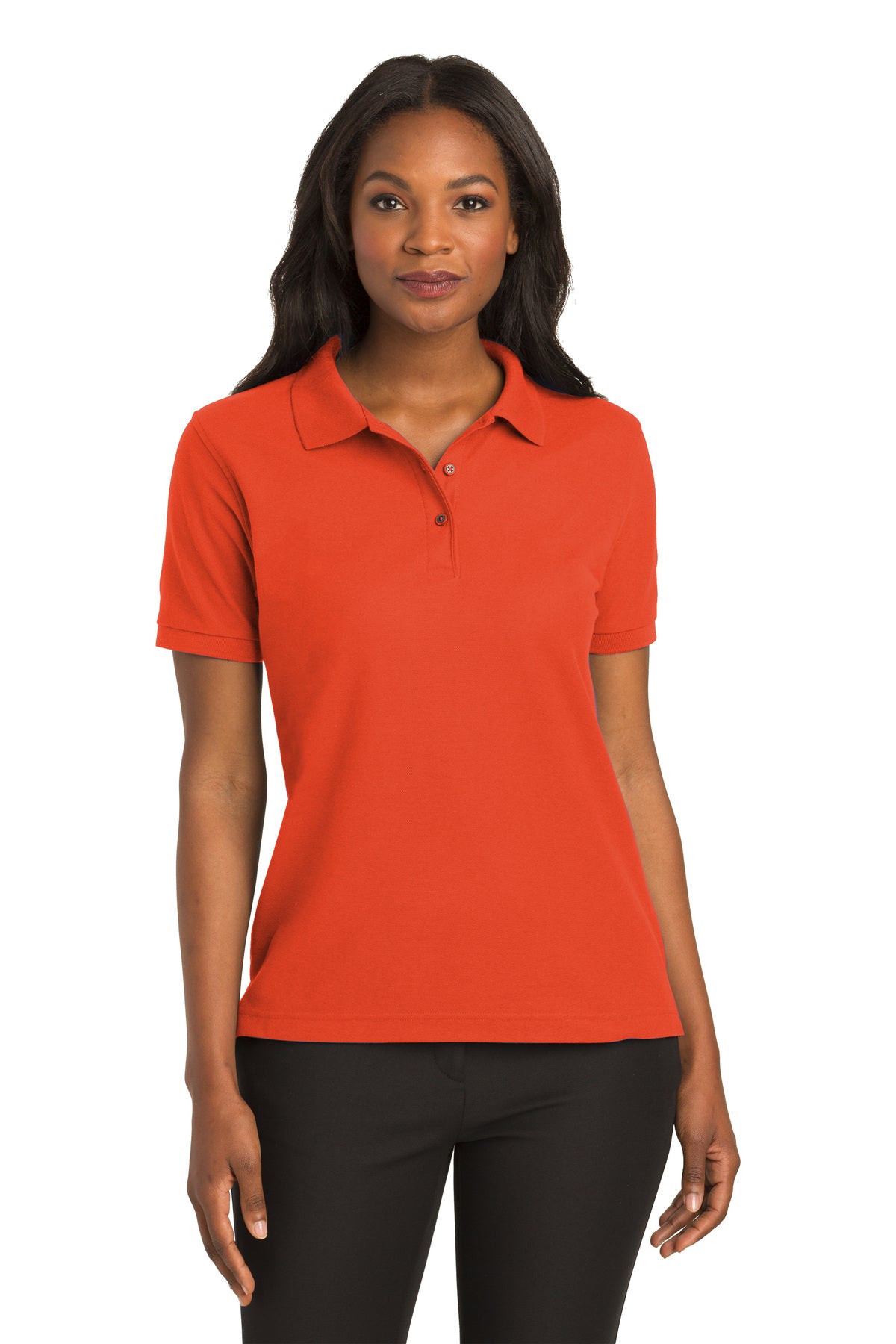 L500-3  Port Authority® Ladies Silk Touch™ Polo