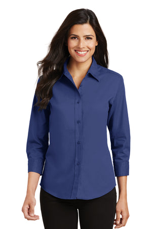 L612 Port Authority® Ladies 3/4-Sleeve Easy Care Shirt