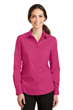 L663 Port Authority® Ladies SuperPro™ Twill Shirt