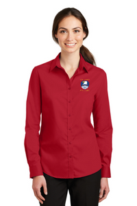 USASMDC Embroidered Port Authority® Ladies SuperPro™ Twill Shirt - L663