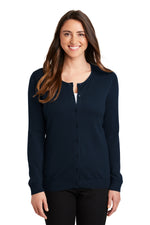 LSW287 Port Authority® Ladies Cardigan Sweater