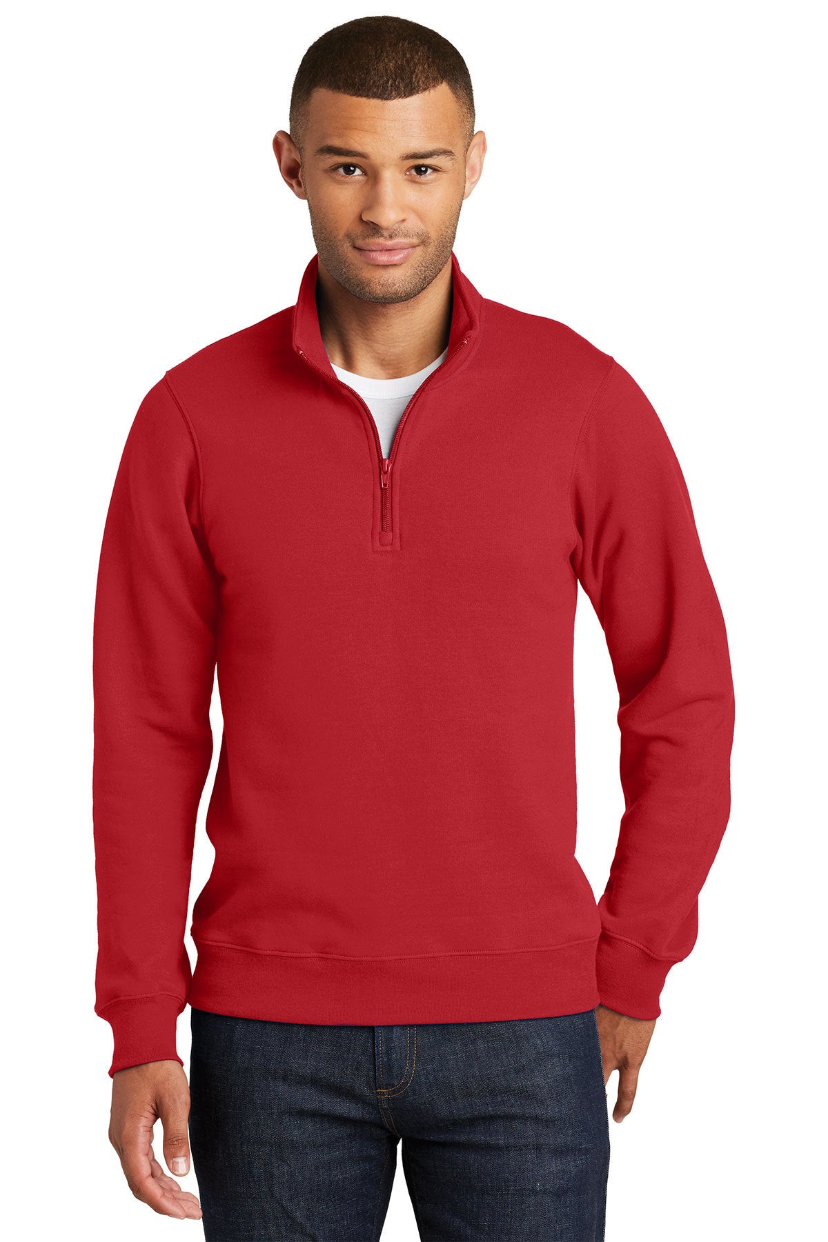 PC850Q  Port & Company® Fan Favorite™ Fleece 1/4-Zip Pullover Sweatshirt
