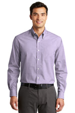 S639 Port Authority® Plaid Pattern Easy Care Shirt