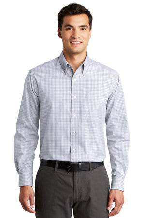 S639 Port Authority® Plaid Pattern Easy Care Shirt